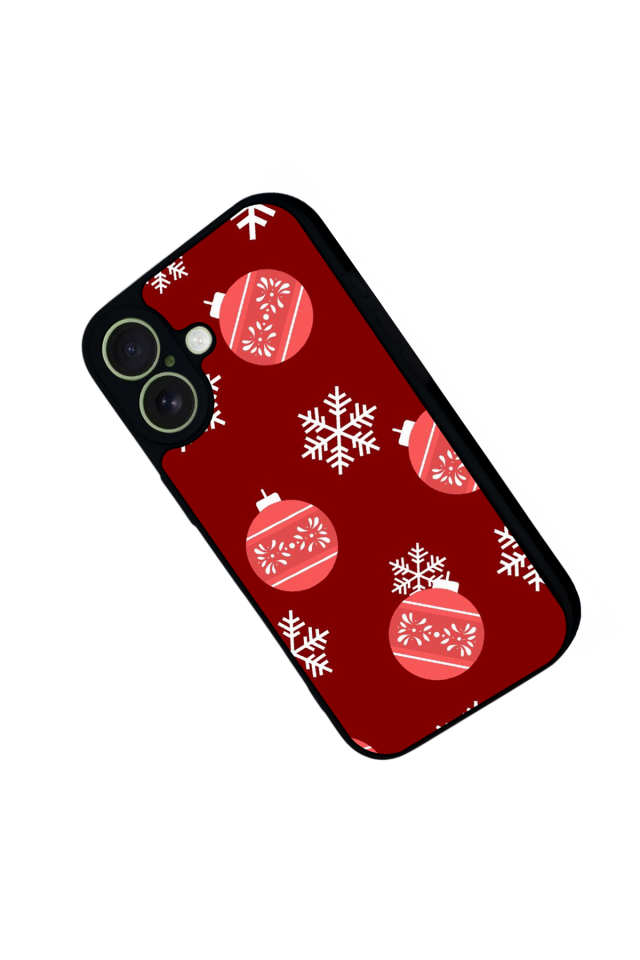 iPhone 17 Uyumlu Yilbasi Christmas Tasarımlı Glossy Premium Kılıf