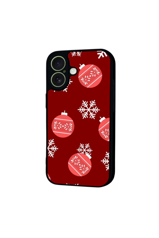 iPhone 17 Uyumlu Yilbasi Christmas Tasarımlı Glossy Premium Kılıf