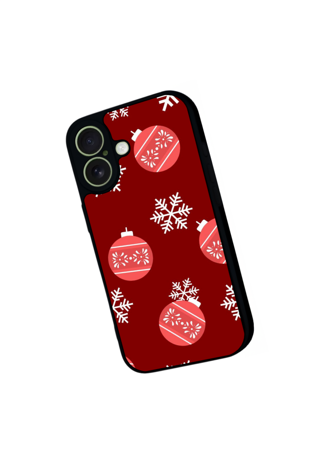 iPhone 17 Uyumlu Yilbasi Christmas Tasarımlı Glossy Premium Kılıf