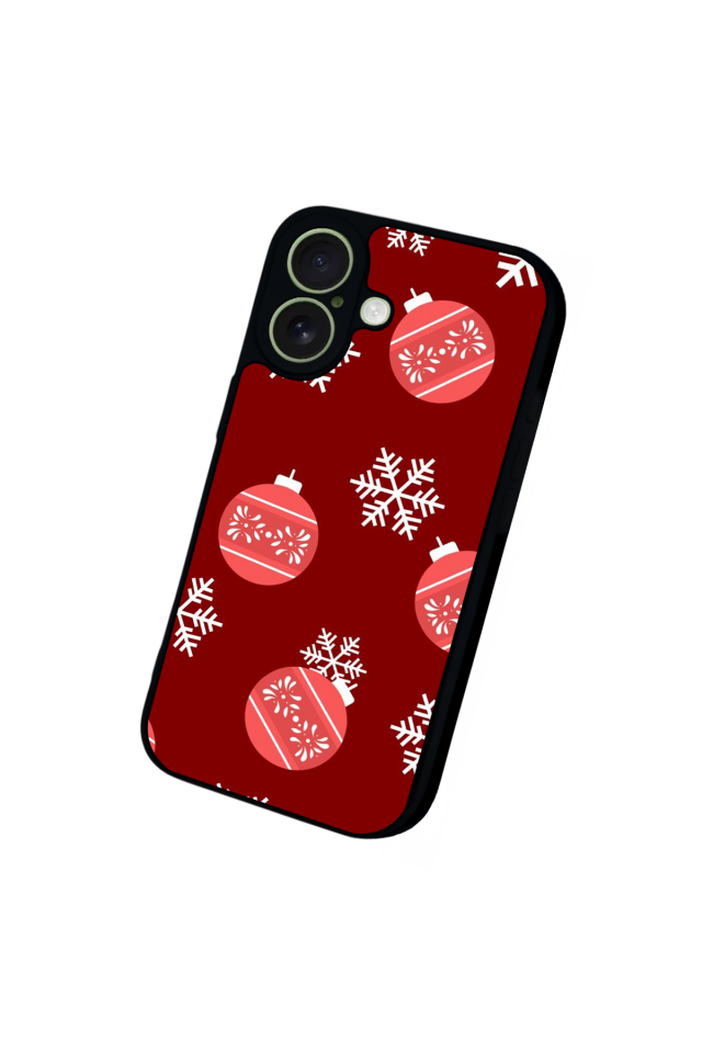 iPhone 17 Uyumlu Yilbasi Christmas Tasarımlı Glossy Premium Kılıf