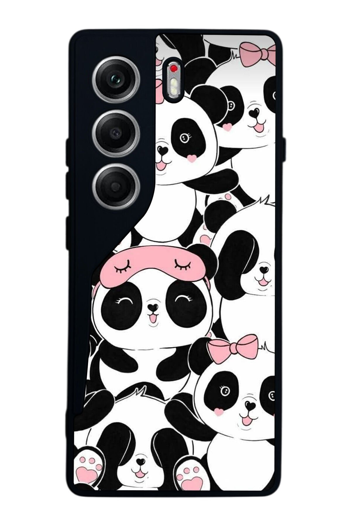Tecno Camon 40 Uyumlu Panda Tasarımlı Glossy Premium Kılıf