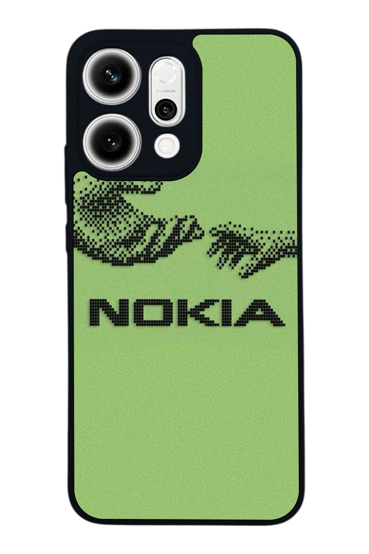 Oppo Reno 14 Uyumlu Nokia Tasarımlı Glossy Premium Kılıf