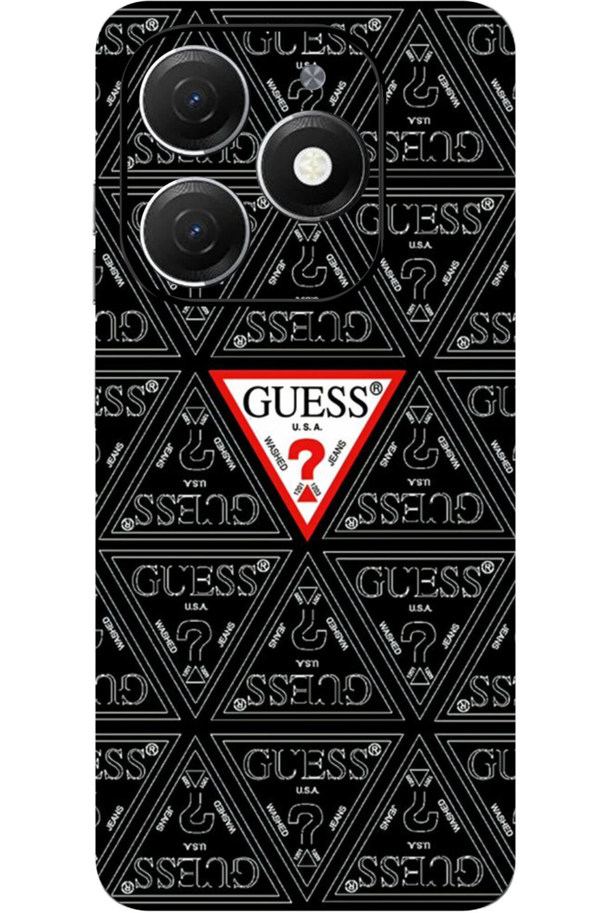 Realme C63 Kamera Korumalı HD Tam Kaplama Baskılı Kılıf