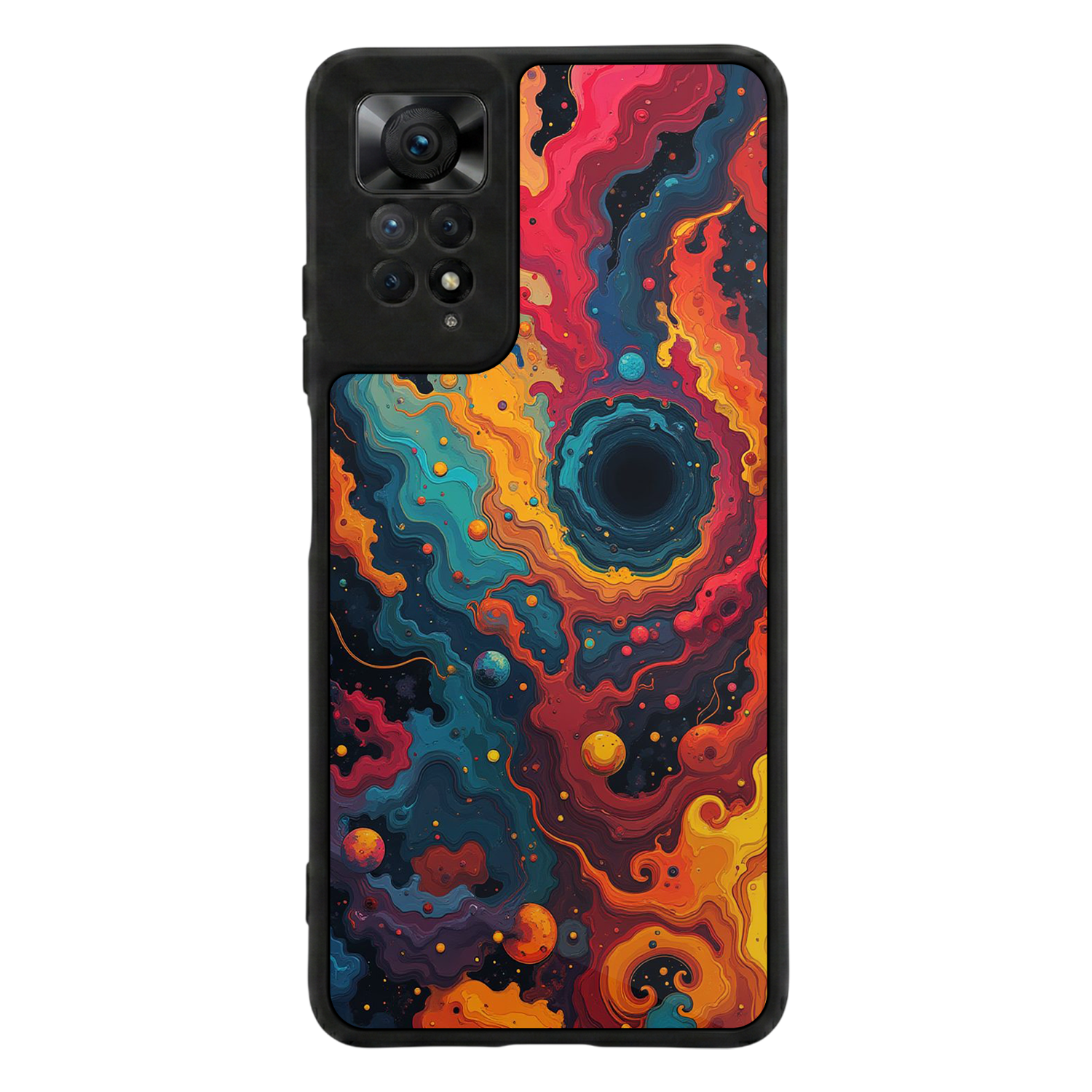 Xiaomi Redmi Note 12 Pro Uyumlu Abstract Tasarımlı Glossy Premium Kılıf