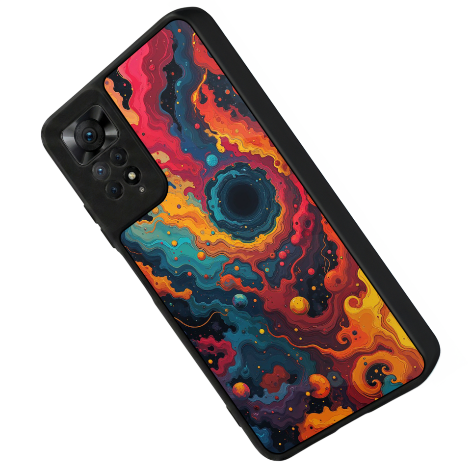 Xiaomi Redmi Note 12 Pro Uyumlu Abstract Tasarımlı Glossy Premium Kılıf