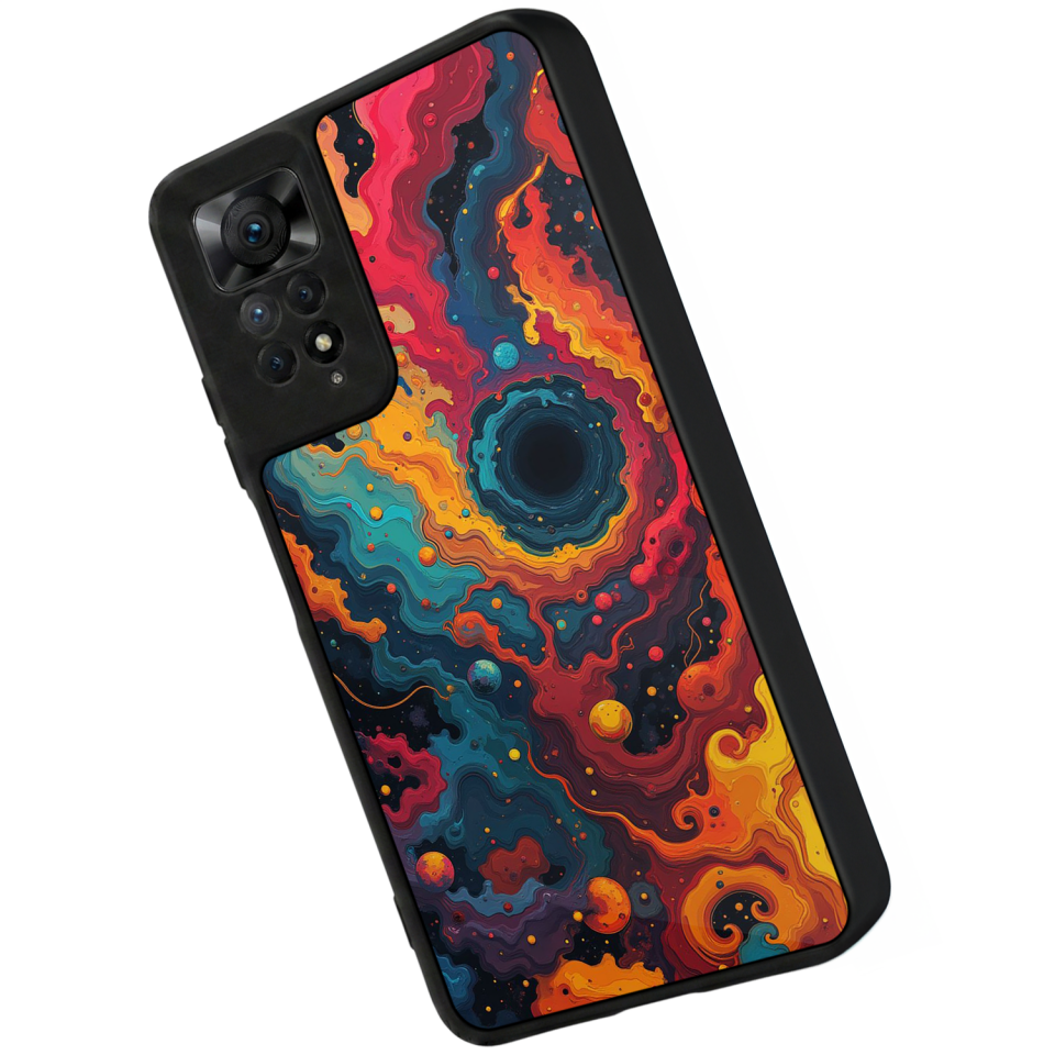 Xiaomi Redmi Note 12 Pro Uyumlu Abstract Tasarımlı Glossy Premium Kılıf