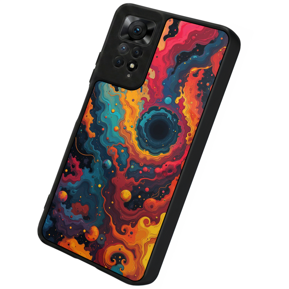Xiaomi Redmi Note 12 Pro Uyumlu Abstract Tasarımlı Glossy Premium Kılıf