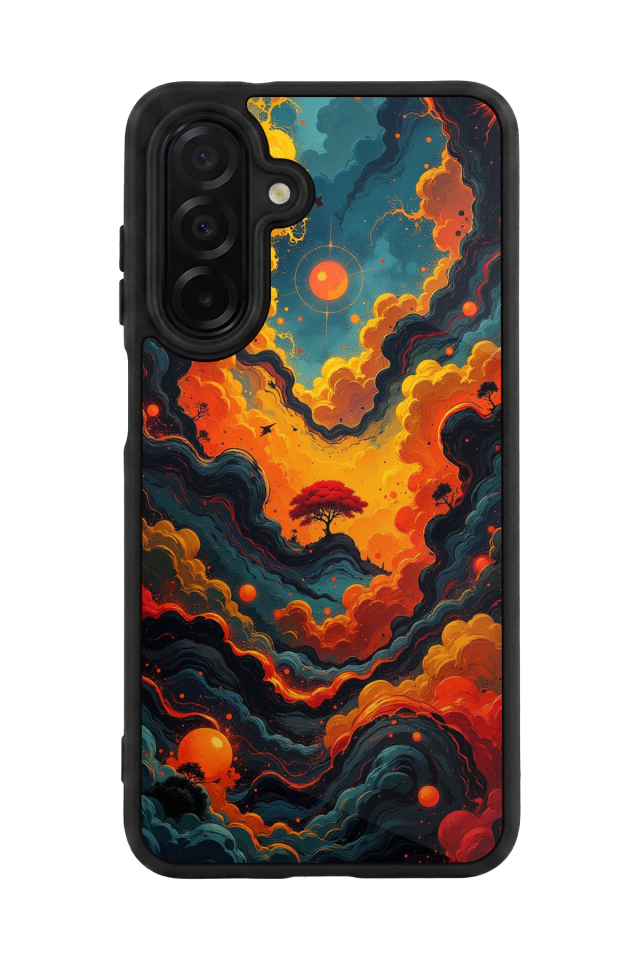 Samsung Galaxy A26 Uyumlu Abstract Tasarımlı Glossy Premium Kılıf