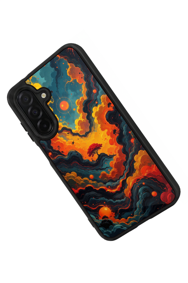 Samsung Galaxy A26 Uyumlu Abstract Tasarımlı Glossy Premium Kılıf