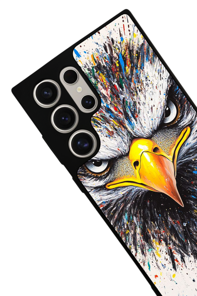 Samsung Galaxy S24 Ultra Uyumlu Besiktas Tasarımlı Glossy Premium Kılıf