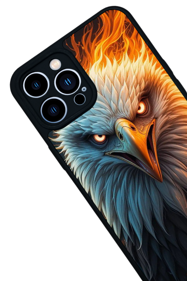 iPhone 13 Pro Max Uyumlu Besiktas Tasarımlı Glossy Premium Kılıf