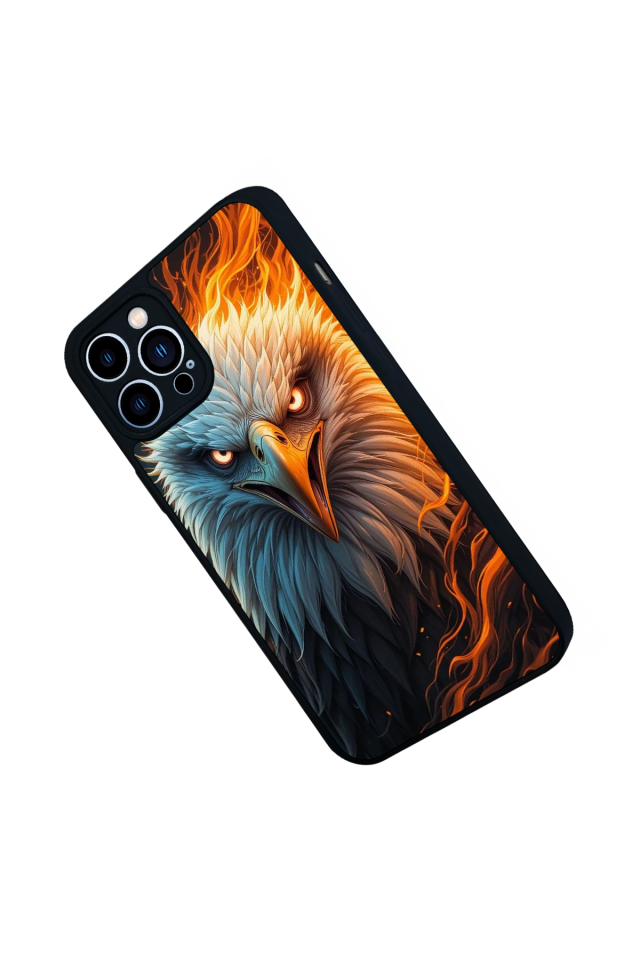 iPhone 13 Pro Max Uyumlu Besiktas Tasarımlı Glossy Premium Kılıf
