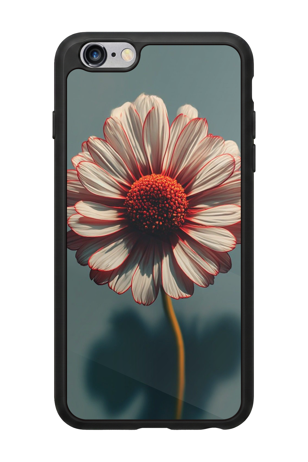 iPhone 6s Plus Uyumlu Cicek Tasarımlı Glossy Premium Kılıf
