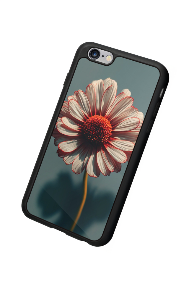 iPhone 6s Plus Uyumlu Cicek Tasarımlı Glossy Premium Kılıf