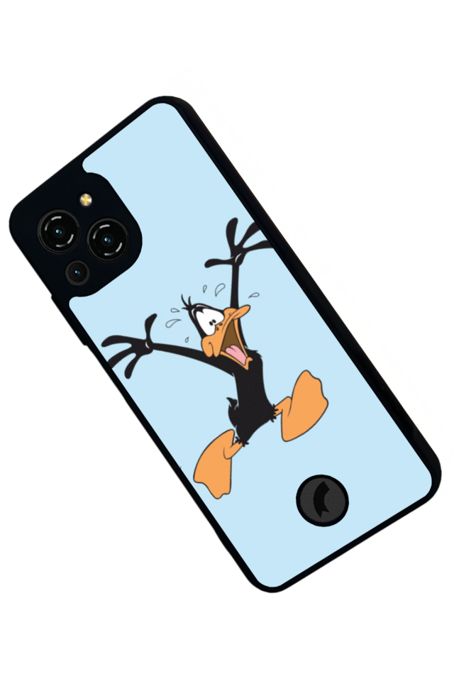 Reeder S23 Pro Max Uyumlu Daffy duck Tasarımlı Glossy Premium Kılıf