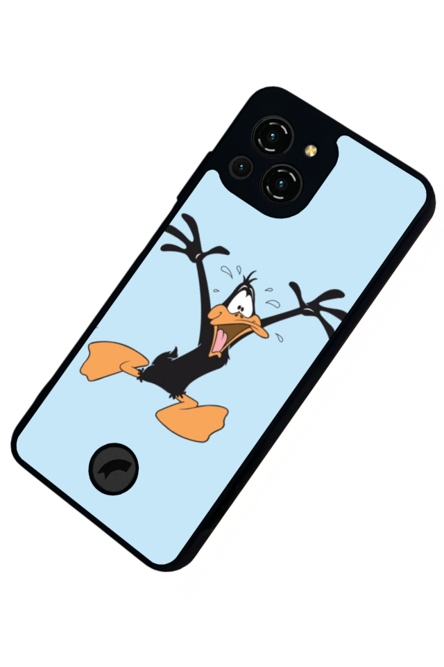 Reeder S23 Pro Max Uyumlu Daffy duck Tasarımlı Glossy Premium Kılıf