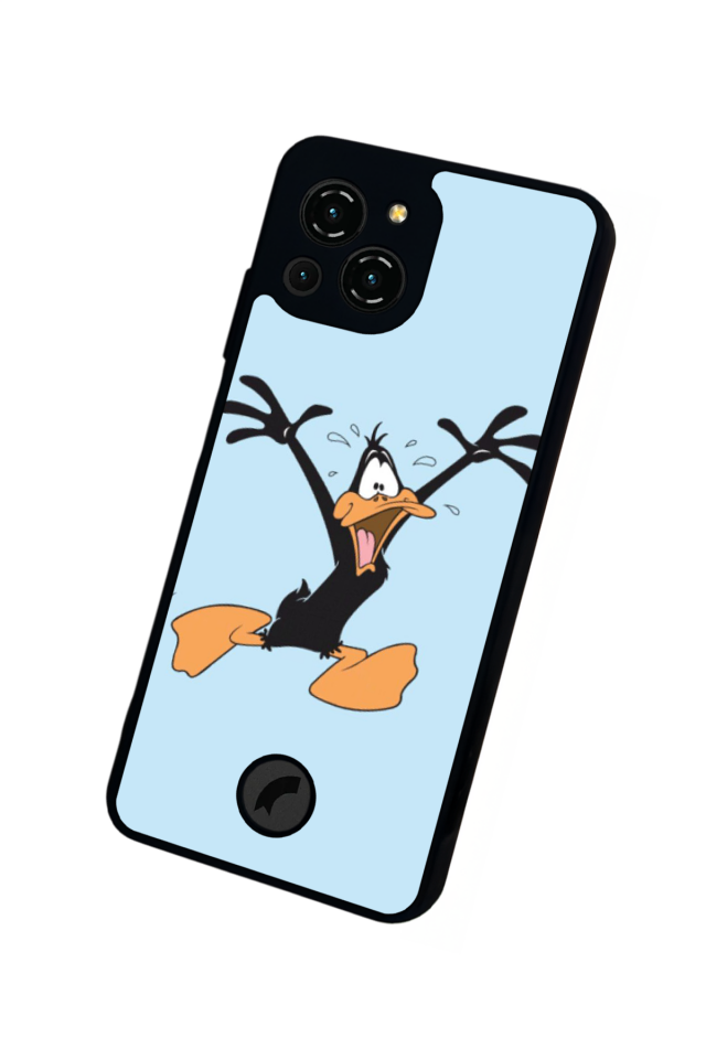 Reeder S23 Pro Max Uyumlu Daffy duck Tasarımlı Glossy Premium Kılıf
