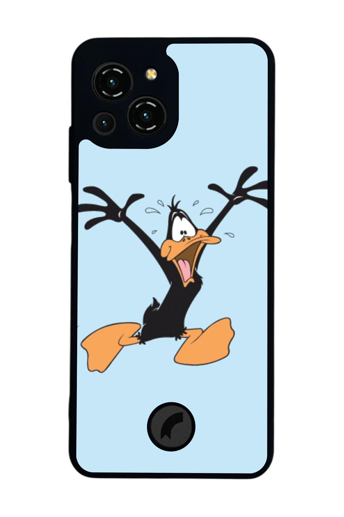 Reeder S23 Pro Max Uyumlu Daffy duck Tasarımlı Glossy Premium Kılıf