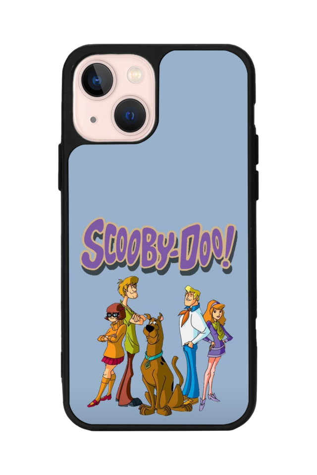 iPhone 13 Mini Uyumlu Scooby Doo Tasarımlı Glossy Premium Kılıf