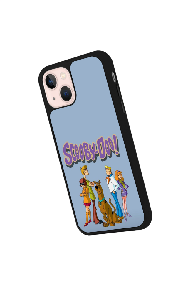 iPhone 13 Mini Uyumlu Scooby Doo Tasarımlı Glossy Premium Kılıf