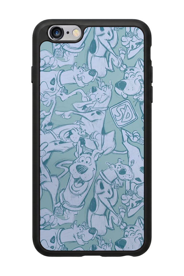 iPhone 6 Plus Uyumlu Scooby Doo Tasarımlı Glossy Premium Kılıf