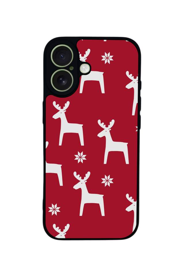 iPhone 17 Uyumlu Yilbasi Christmas Tasarımlı Glossy Premium Kılıf