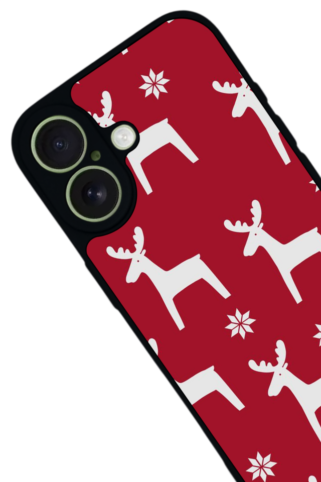 iPhone 17 Uyumlu Yilbasi Christmas Tasarımlı Glossy Premium Kılıf