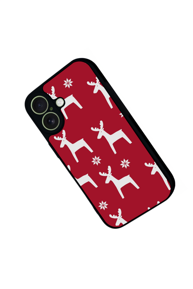 iPhone 17 Uyumlu Yilbasi Christmas Tasarımlı Glossy Premium Kılıf