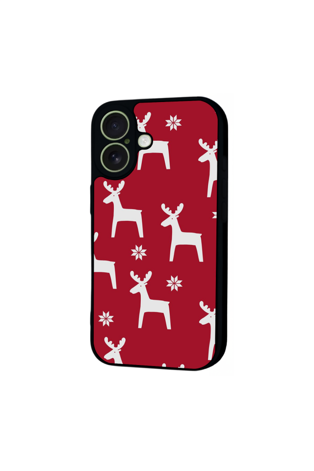 iPhone 17 Uyumlu Yilbasi Christmas Tasarımlı Glossy Premium Kılıf