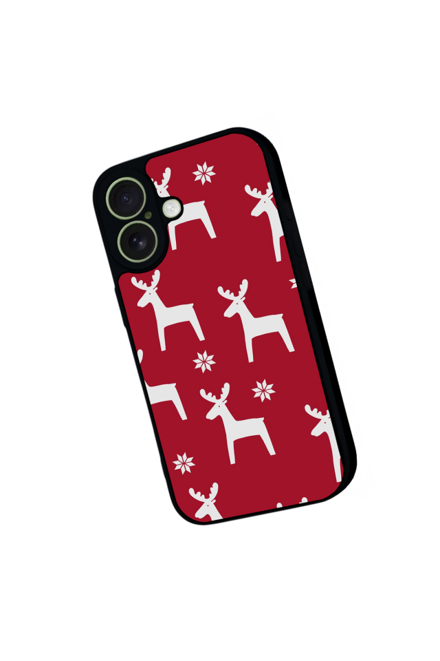 iPhone 17 Uyumlu Yilbasi Christmas Tasarımlı Glossy Premium Kılıf