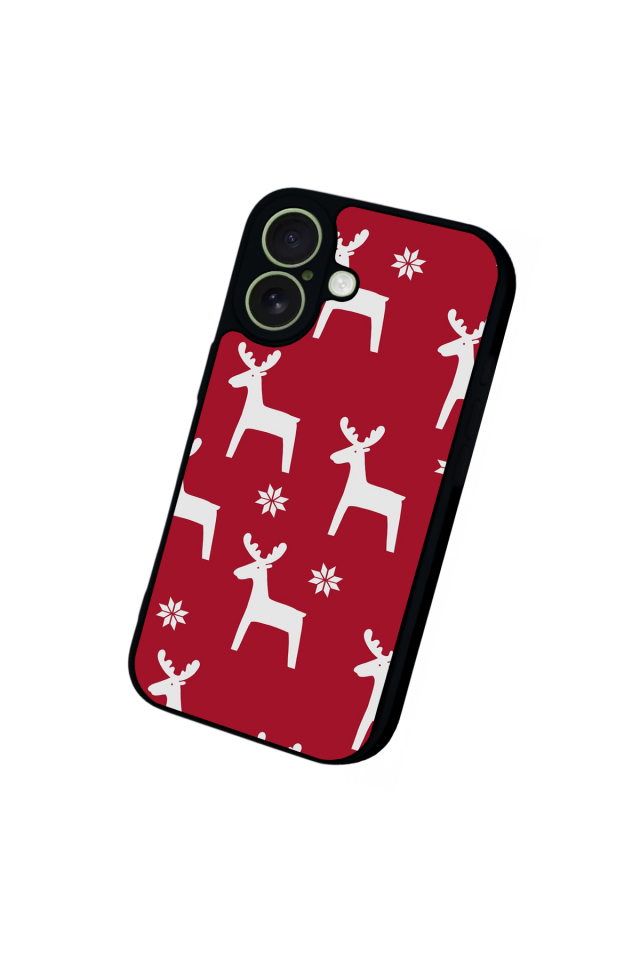 iPhone 17 Uyumlu Yilbasi Christmas Tasarımlı Glossy Premium Kılıf
