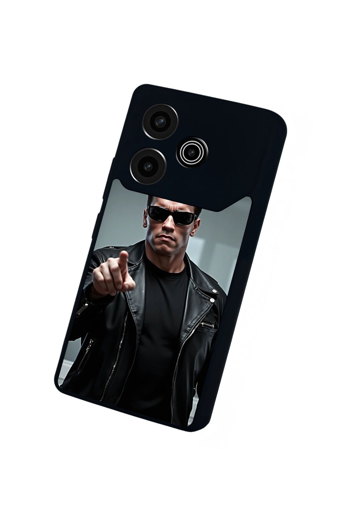 Tecno Pova 6 Uyumlu Terminator Tasarımlı Glossy Premium Kılıf