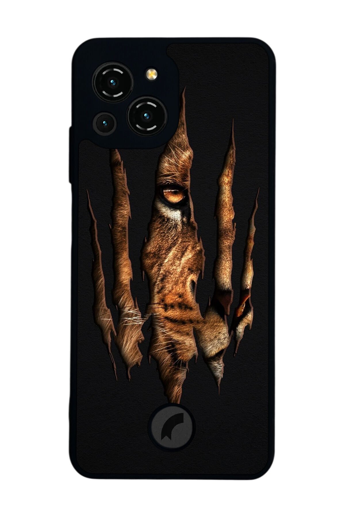 Reeder S23 Pro Max Uyumlu Aslan Tasarımlı Glossy Premium Kılıf
