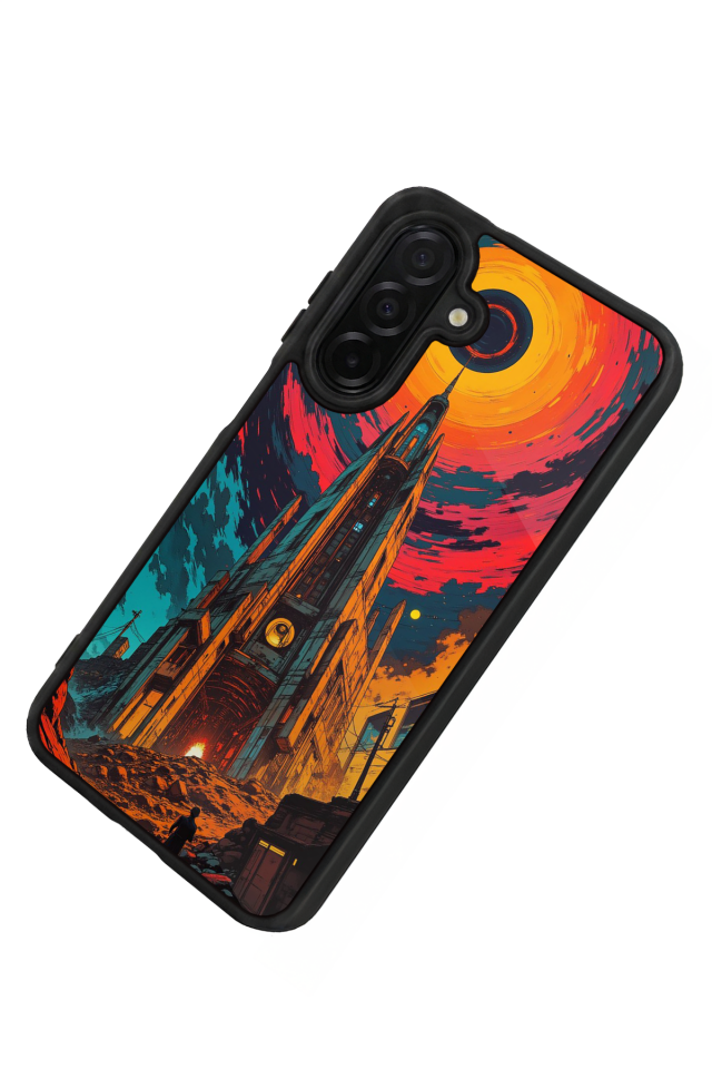 Samsung Galaxy A26 Uyumlu Abstract Tasarımlı Glossy Premium Kılıf