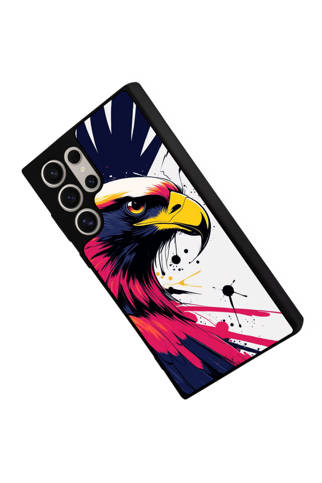 Samsung Galaxy S24 Ultra Uyumlu Besiktas Tasarımlı Glossy Premium Kılıf