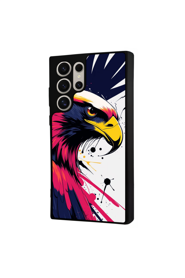 Samsung Galaxy S24 Ultra Uyumlu Besiktas Tasarımlı Glossy Premium Kılıf