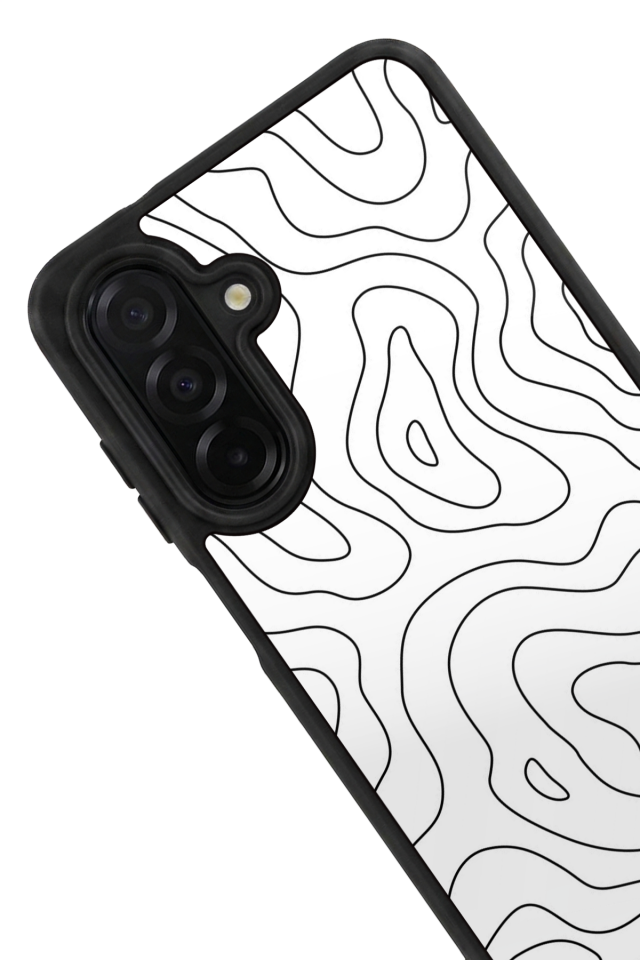 Samsung Galaxy A36 Uyumlu Çizgi Sanatı Tasarımlı Glossy Premium Kılıf