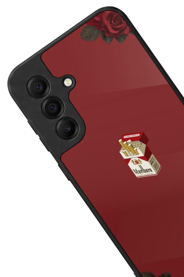 Samsung Galaxy A17 Uyumlu Kirmizi Tasarımlı Glossy Premium Kılıf