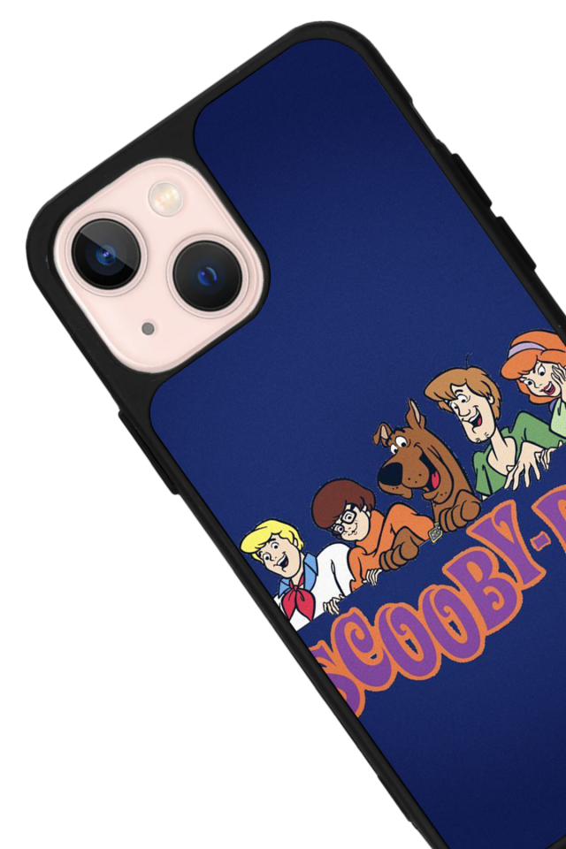 iPhone 13 Mini Uyumlu Scooby Doo Tasarımlı Glossy Premium Kılıf