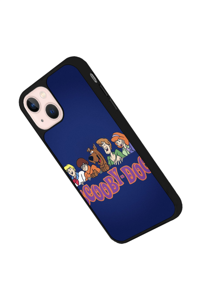 iPhone 13 Mini Uyumlu Scooby Doo Tasarımlı Glossy Premium Kılıf