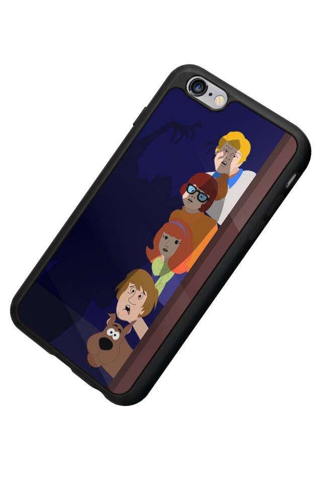 iPhone 6 Plus Uyumlu Scooby Doo Tasarımlı Glossy Premium Kılıf