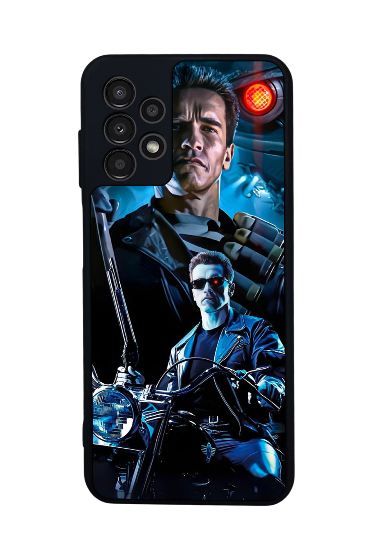 Samsung Galaxy A23 Uyumlu Terminator Tasarımlı Glossy Premium Kılıf