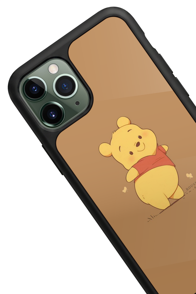 iPhone 11 Pro Uyumlu Winnie Tasarımlı Glossy Premium Kılıf