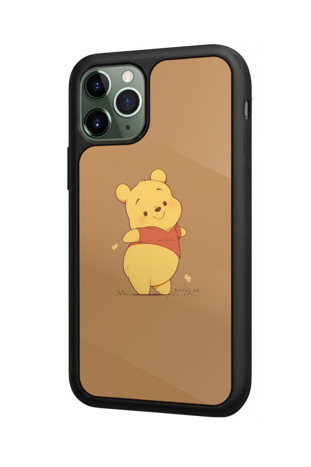 iPhone 11 Pro Uyumlu Winnie Tasarımlı Glossy Premium Kılıf