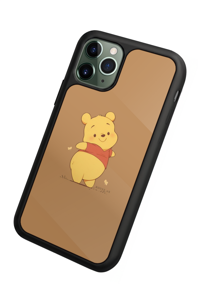 iPhone 11 Pro Uyumlu Winnie Tasarımlı Glossy Premium Kılıf