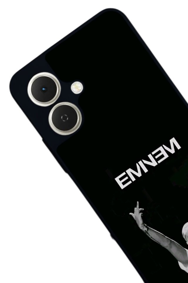 Tecno Spark GO 2 Uyumlu Eminem Tasarımlı Glossy Premium Kılıf