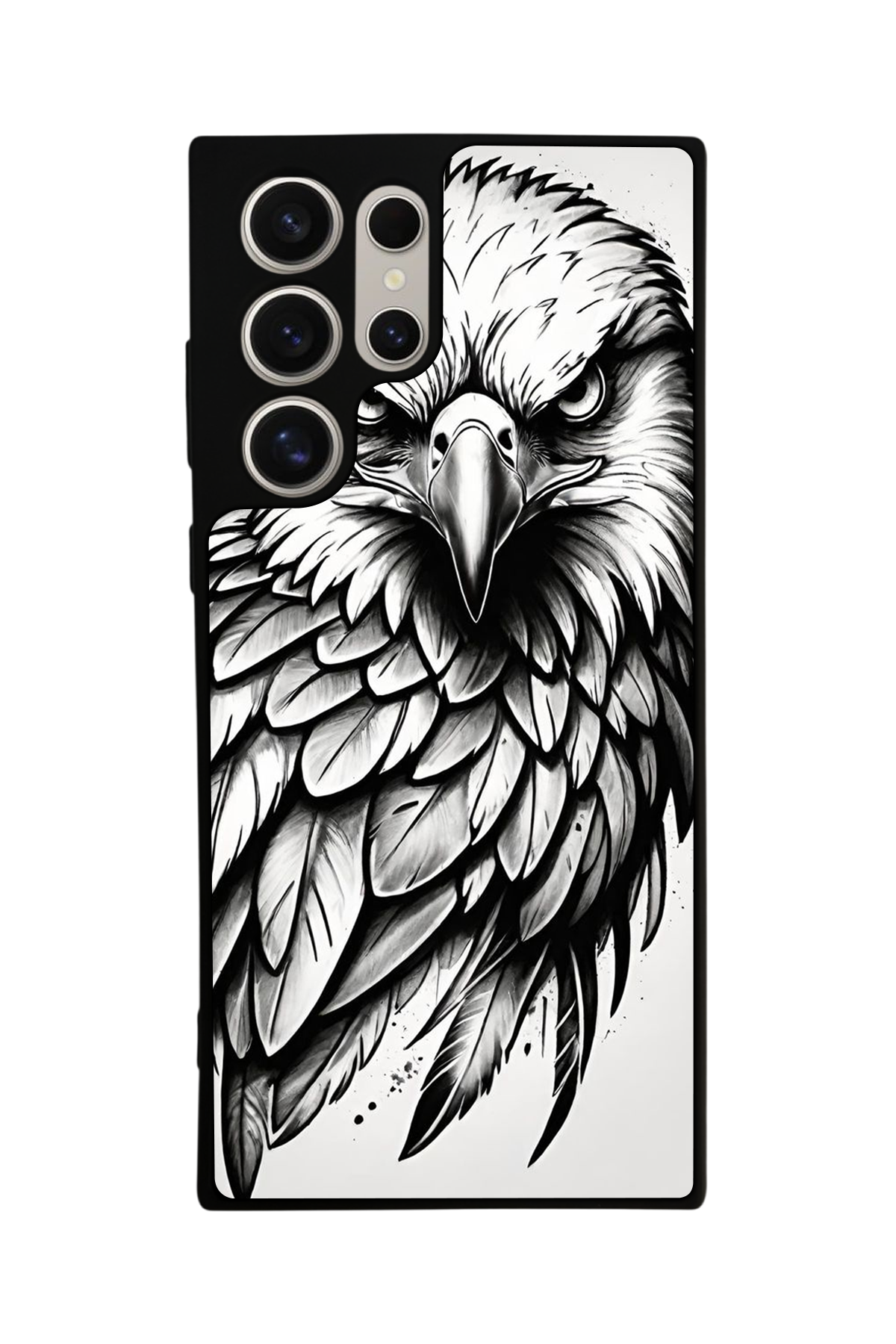 Samsung Galaxy S24 Ultra Uyumlu Besiktas Tasarımlı Glossy Premium Kılıf