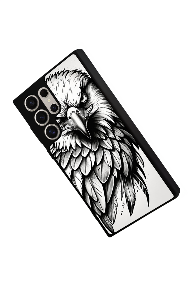 Samsung Galaxy S24 Ultra Uyumlu Besiktas Tasarımlı Glossy Premium Kılıf