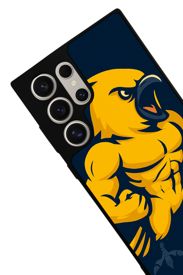 Samsung Galaxy S22 Ultra Uyumlu Fenerbahce Tasarımlı Glossy Premium Kılıf