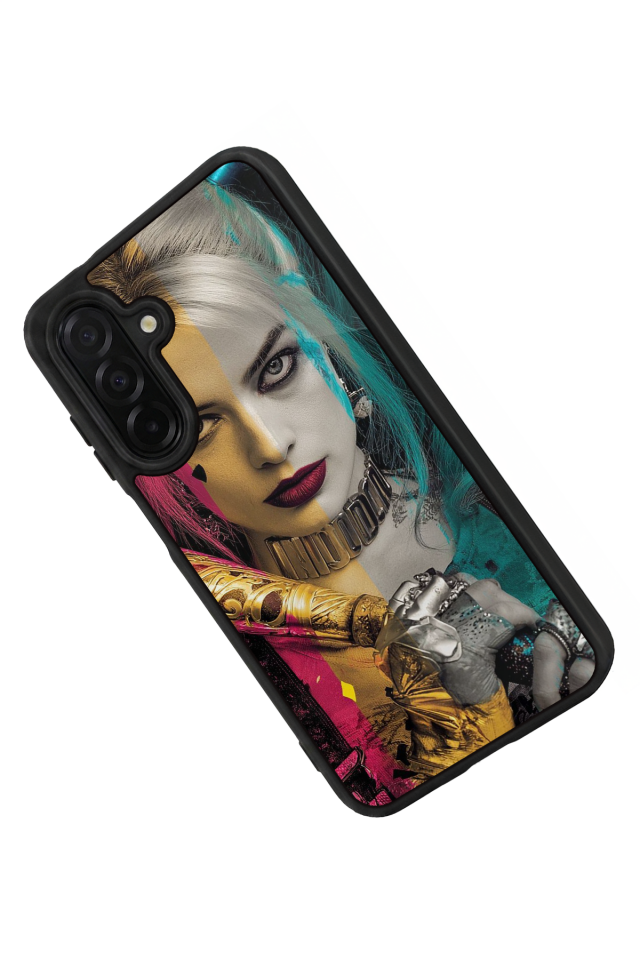 Samsung Galaxy A56 Uyumlu HarleyQueen Tasarımlı Glossy Premium Kılıf